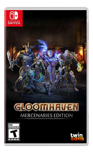 Gloomhaven Mercenaries Edition Switch Midia Fisica