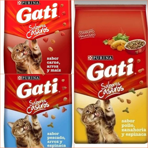 Alimento Gati Por 15kilos Envios S/cargo Consultar Zonas