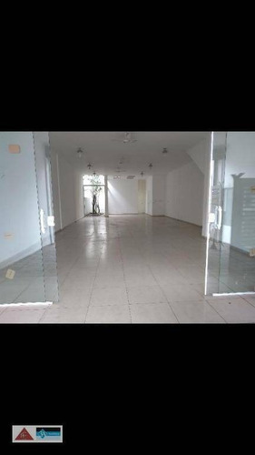 Salão Para Alugar, 175 M² Por R$ 9.100/mês - Vila Gomes Cardim - São Paulo/sp - Sl0209