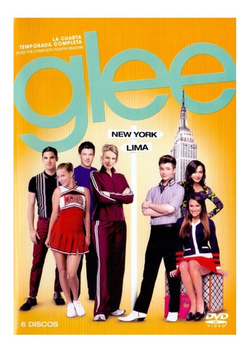 Glee Cuarta Temporada 4 Cuatro Dvd