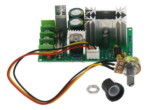 10-60v Voltaje 20a Pwm Controlador De Velocidad Del Motor