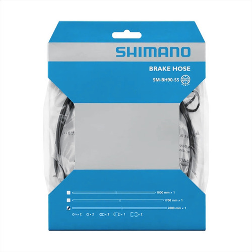 Imagen 2 de 4 de Ducto Freno Hidraulico Shimano Deore Bh90-ss Trasero 1700 Mm