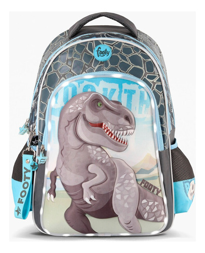 Mochila Footy 18 Dinosaurio T Rex Luces Led