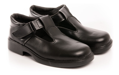 Zapatos Zapatillas Colegiales Guillermina Nenas Color Negro