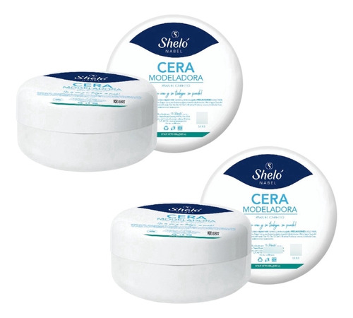 2 Pack Cera Modeladora Shelo