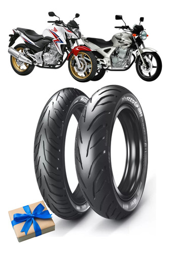 Par Pneu 110/70-17 + 140/70-17 Ira Masked Honda Twister 250