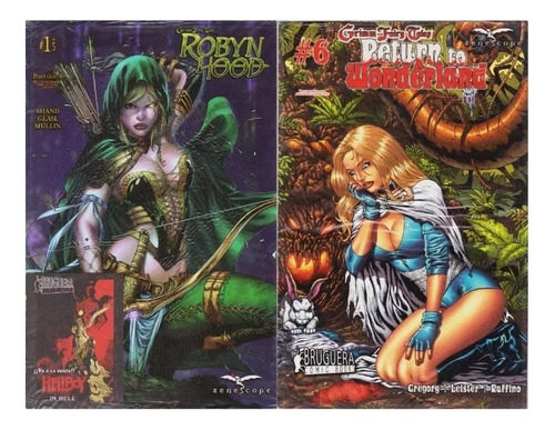 Grimm Fairy Tales 2 Comics Robyn Hood Y Return To Wonderland