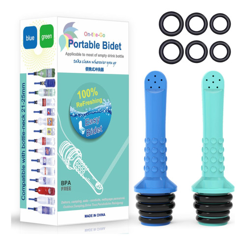 2pcs Irrigador Portátil De Bolsillo, Elementos Básicos De