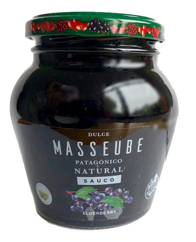 Mermelada Masseube Sauco Tradicional  S/tacc 350 Gr X 5u