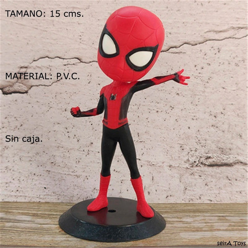 Marvel Mini Figura Spiderman 15 Cms Peter Parker. Traje