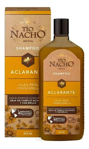 Shampoo Tío Nacho Aclarante X200ml