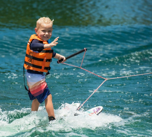 Ski Acuático Ho Sports Hot Shot Para Niños Con Manillar