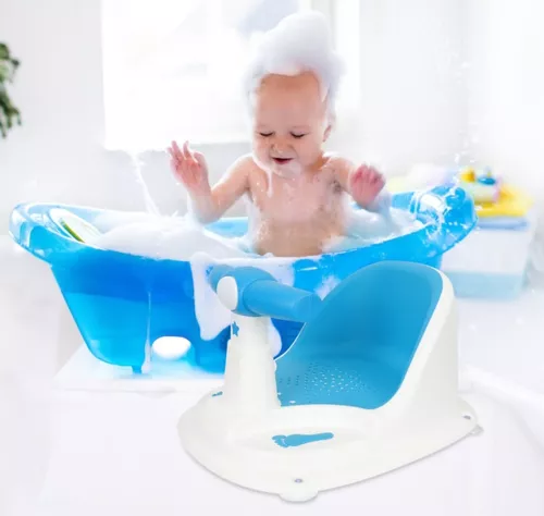 Asiento de baño para bebé Silla de baño antideslizante para bebés