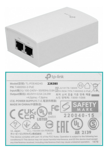 Tp-link Ac1750 Ap Techo 2,4/5ghz 450/1300mbps 2-1000(1-poe)
