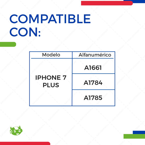 Flexor Boton Home Inicio Para iPhone 7 Plus A1661 A1784
