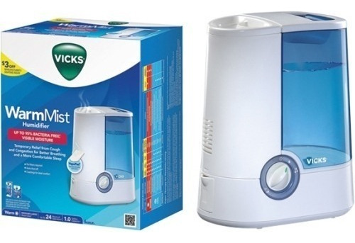 Vicks V750 Humidificador De Vapor Caliente En Azul