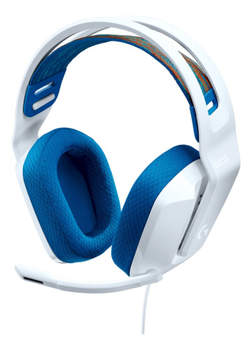 Diadema Gamer Logitech G335, Color Confort, Pc Ps5 Xbox, Wht