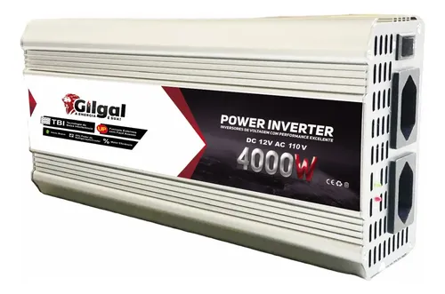Inversor De Voltagem 4000w 12v Para 110v Motorhome Solar
