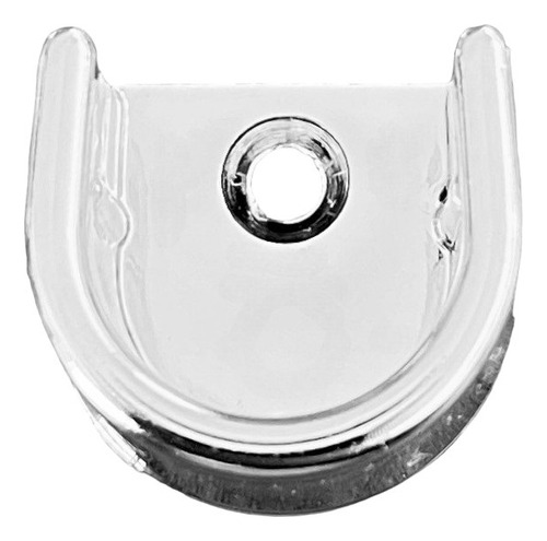 Suporte Cortina Flange Lateral Parede 19mm