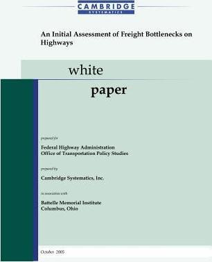 Libro An Initial Assessment Of Freight Bottlenecks On Hig...