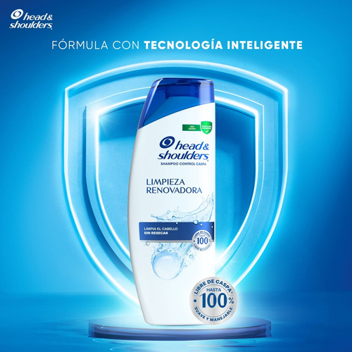Shampoo Head & Shoulders Limpieza Renovadora, 650 Ml