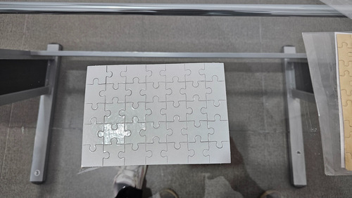 30 Rompecabezas Sublimable A5 Rectangular Blanks Cartón.