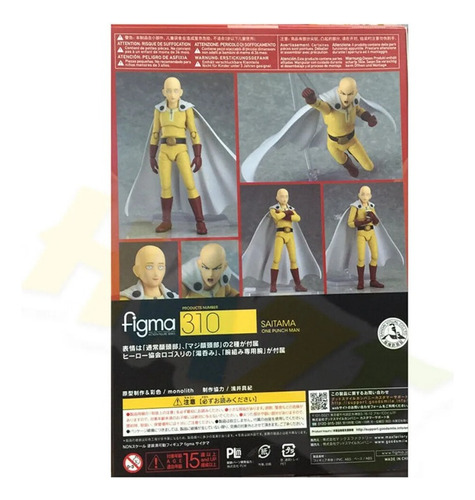An Brinquedo Modelo De Boneco De Ação Figma 310 One Punch