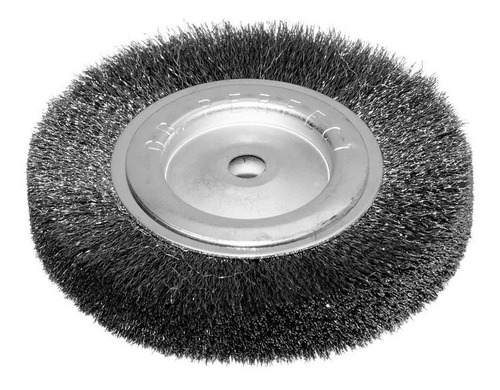 Carda Circular Alambre Cepillo Esmeril 6 Pul Entrada 1/2