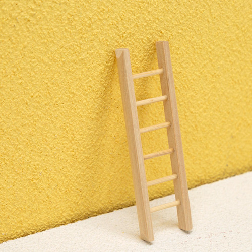 Escalera De Madera Para Casa De Muñecas A Escala 1/12,