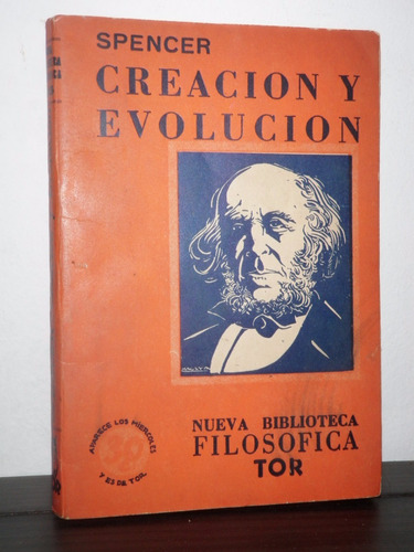 Creación Y Evolución Herbert Spencer Filosofica Tor 