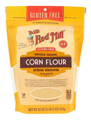 Bobs Red Mill Gluten Free Corn Flour 624 G