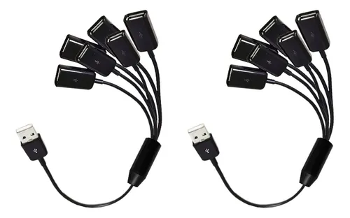 comprar 2 Cables De Extensión Usb, 6 En 1, Carga Usb Rápida, Carga 3