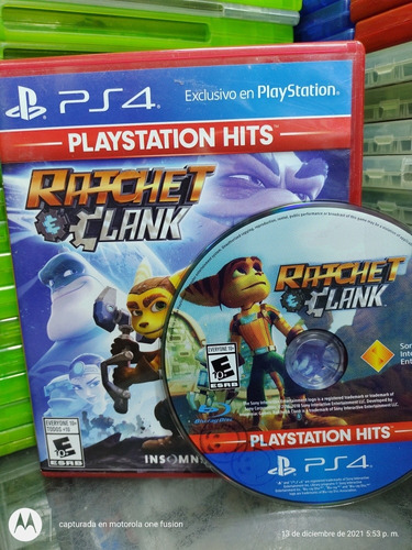 Ratchet Clank Juego Play 4 Juego Físico Original En Español