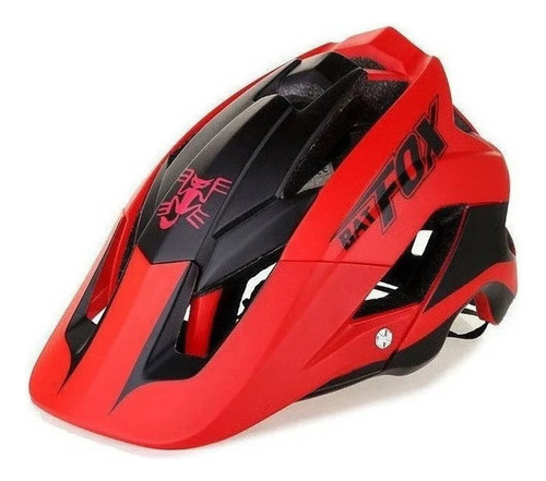 Casco De Bicicleta Mtb Bat Fox Con Protección Ultraligera