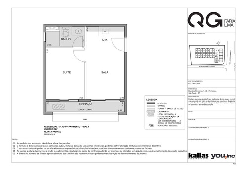 Qg Faria Lima 29m2 A 100m2 Do Metrô Faria Lima Na Planta