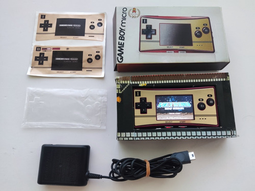 Gbm Nintendo Gameboy Micro Special 20th Anniversary +1 Juego