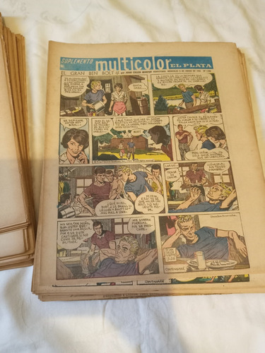 Suplemento Multicolor Diario El Plata 1963 Al 65...leer..