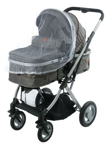 Coche De Paseo Coche Moises Con Porta Bebe Ronda Plus Ebaby Rosa Plateado