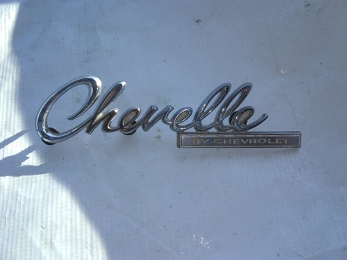  Emblema Chevelle Cajuela Original 1968