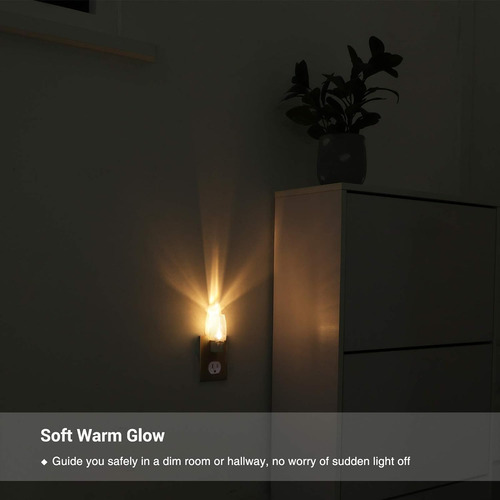 Interruptor De Luz Nocturna Led Enchufable Dewenwils, Enc...