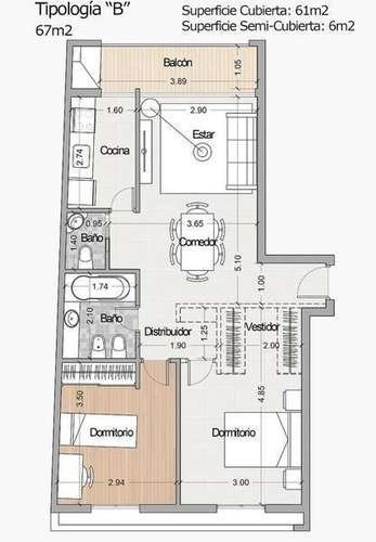Imagen 13 de 14 de Departamento En Venta En Nuevo Quilmes