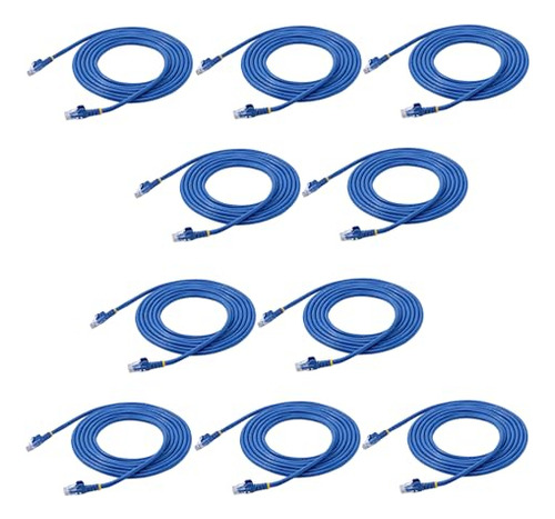 Cable De Ethernet Cat6 De 10 Pies De Startech.com - Paquete