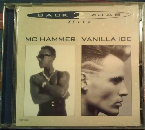 Mc Hammer Vanilla Ice Back 2 Back Hits. Cd Made In Canada. 
