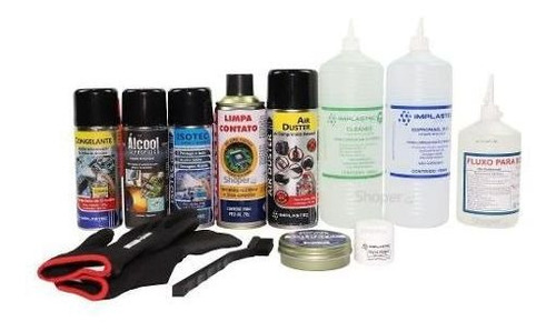 Kit Profissional Completo De Insumos P Assistencia Tecnica