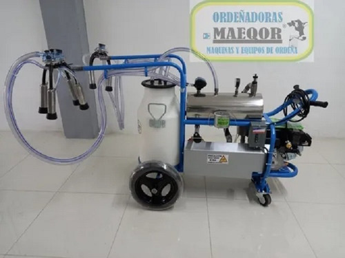 Imagen 2 de 5 de Ordeñadora Macoffi Para Dos Vacas Luz Y Gasolina.