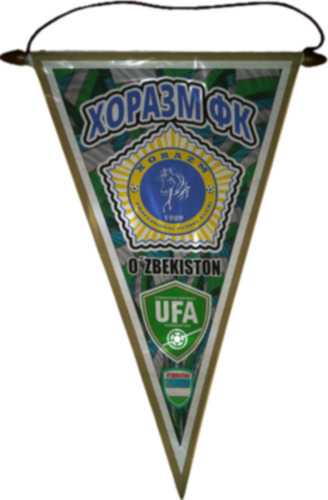 Banderin 37cm Full Color Futbol Uzbekistan Elegir Equipo Xorazm Fc Xorazm Fc