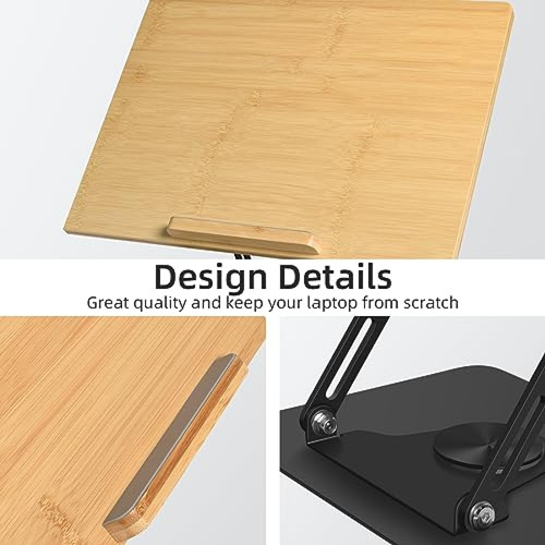 Wishacc Soporte Para Computadora Portátil Para Escritorio, S