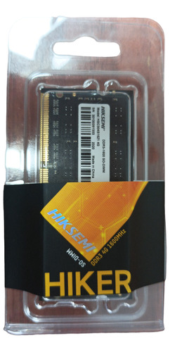 Memoria Notebook Ddr3 Hiksemi De 4gb