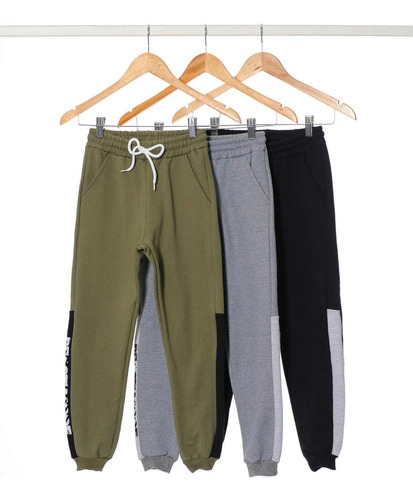 Jogging Babucha De Niño Frisa Con Estampa Fleky Colores