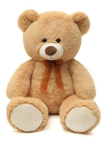 Peluche De Oso Gigante Color Caqui - 91 Cm De Alto